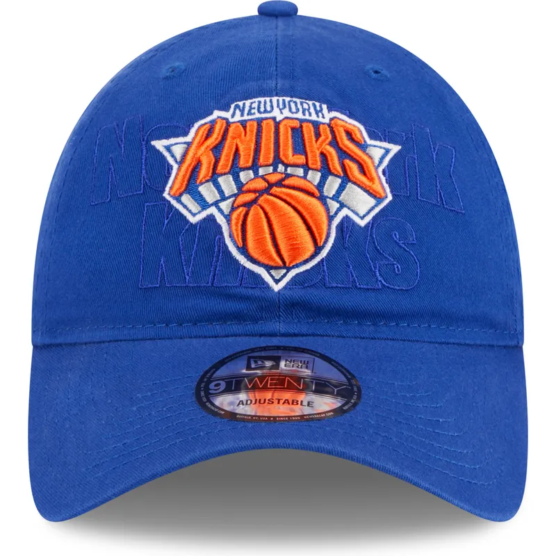 cepur-izliekta-zils-regulejams-9twenty-draft-edition-2023-no-new-york-knicks-nba-no-new-era