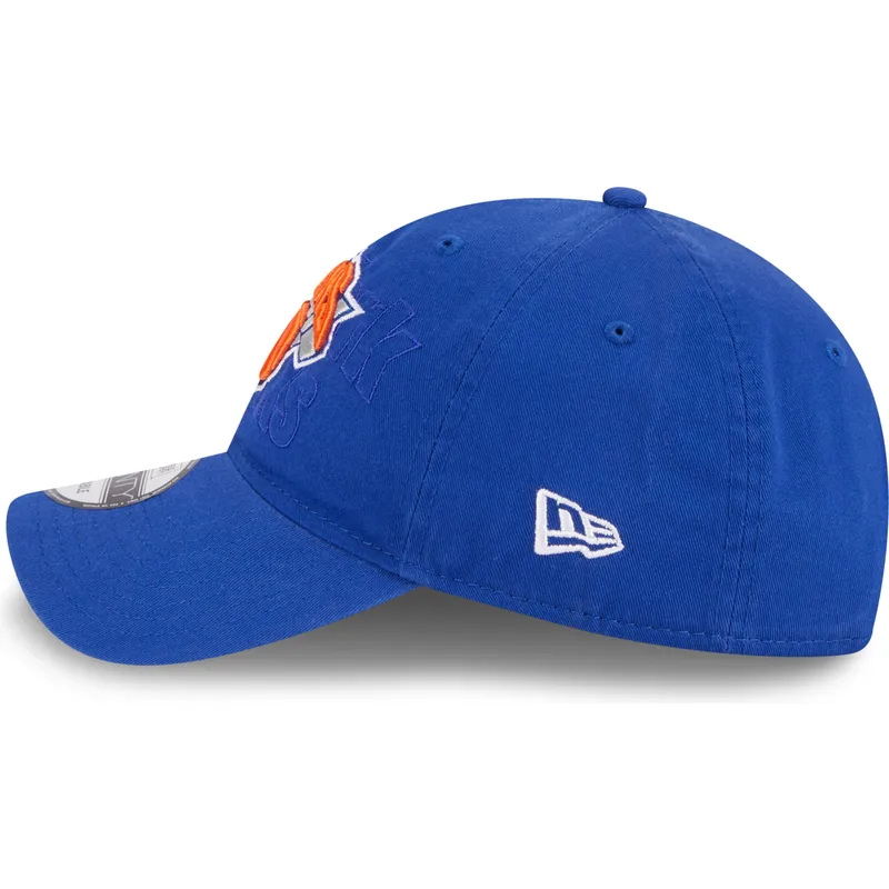 cepur-izliekta-zils-regulejams-9twenty-draft-edition-2023-no-new-york-knicks-nba-no-new-era