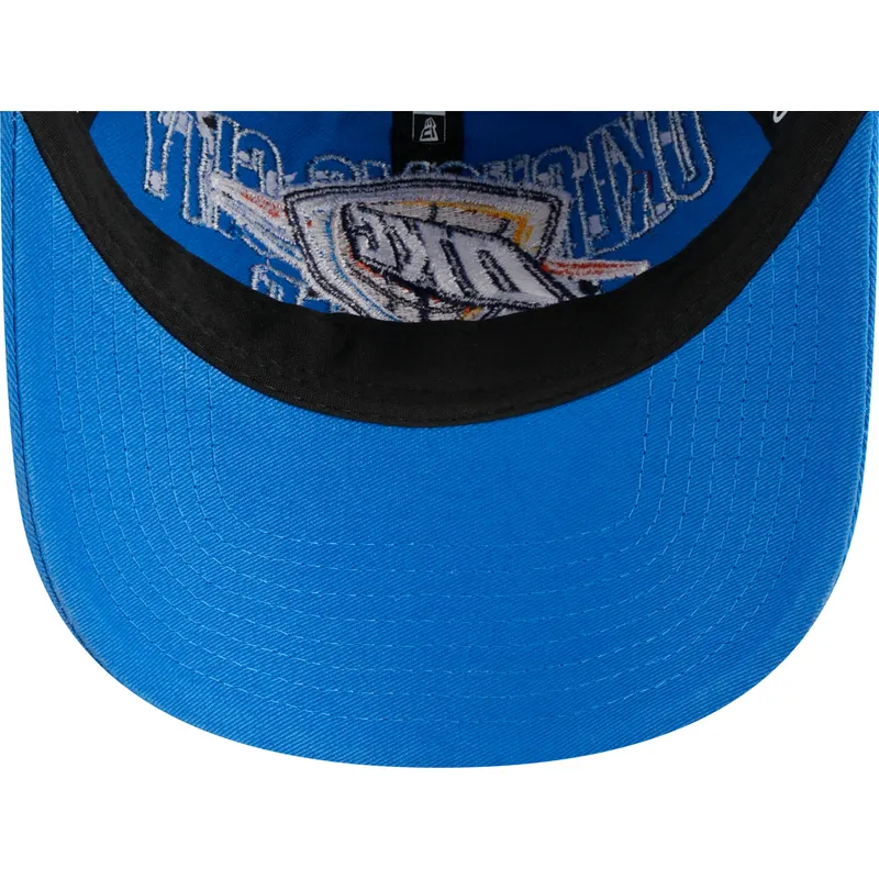 cepur-izliekta-zils-regulejams-9twenty-draft-edition-2023-no-oklahoma-city-thunder-nba-no-new-era