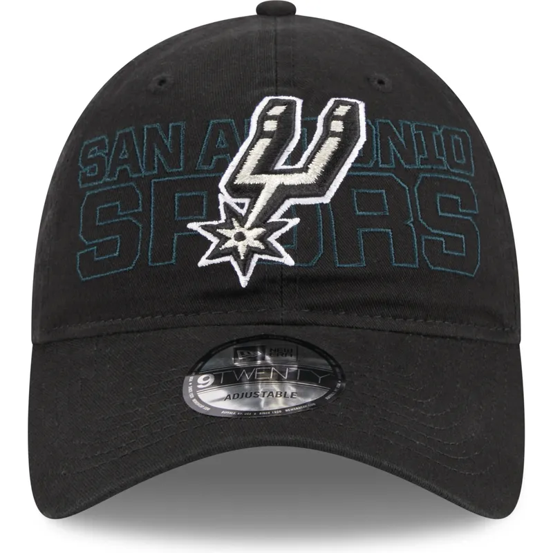 cap-izliekta-black-adjustable-strap-9twenty-draft-edition-2023-no-san-antonio-spurs-nba-no-new-era