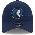 cepur-izliekta-tumsi-zils-regulejams-9twenty-draft-edition-2023-no-minnesota-timberwolves-nba-no-new-era