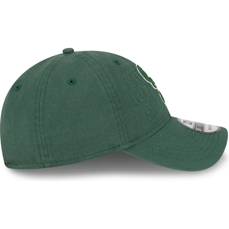 cepur-izliekta-zals-regulejams-9twenty-draft-edition-2023-no-milwaukee-bucks-nba-no-new-era