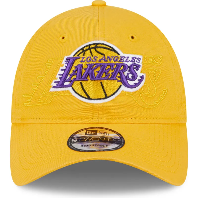 cepur-izliekta-dzeltens-regulejams-9twenty-draft-edition-2023-no-los-angeles-lakers-nba-no-new-era