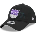 cepur-izliekta-melns-regulejams-9twenty-draft-edition-2023-no-sacramento-kings-nba-no-new-era