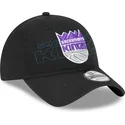 cepur-izliekta-melns-regulejams-9twenty-draft-edition-2023-no-sacramento-kings-nba-no-new-era