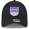 cepur-izliekta-melns-regulejams-9twenty-draft-edition-2023-no-sacramento-kings-nba-no-new-era