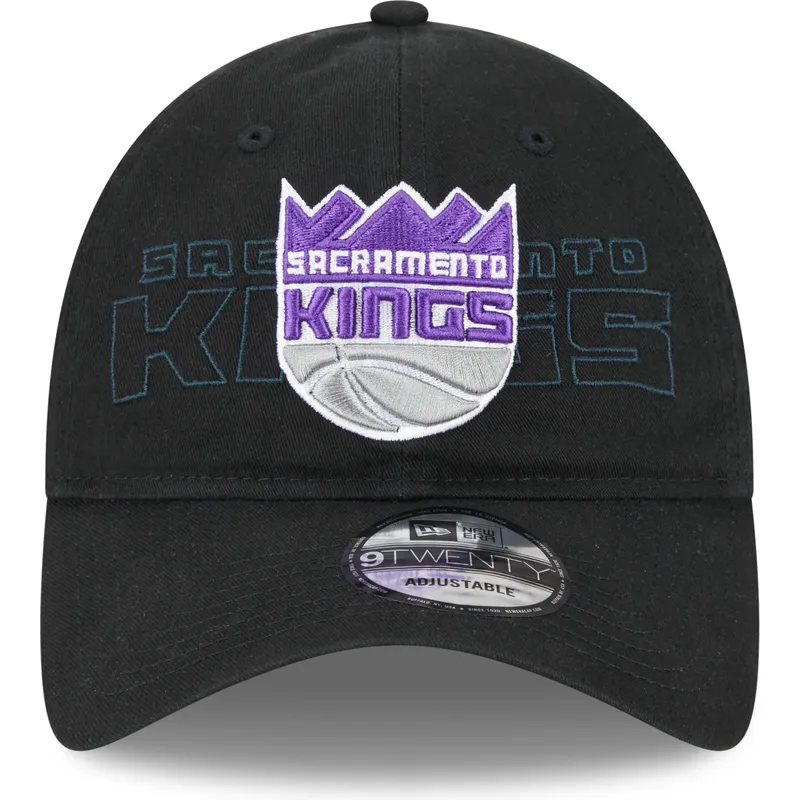 cepur-izliekta-melns-regulejams-9twenty-draft-edition-2023-no-sacramento-kings-nba-no-new-era