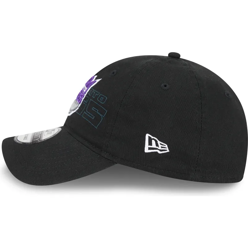 cepur-izliekta-melns-regulejams-9twenty-draft-edition-2023-no-sacramento-kings-nba-no-new-era