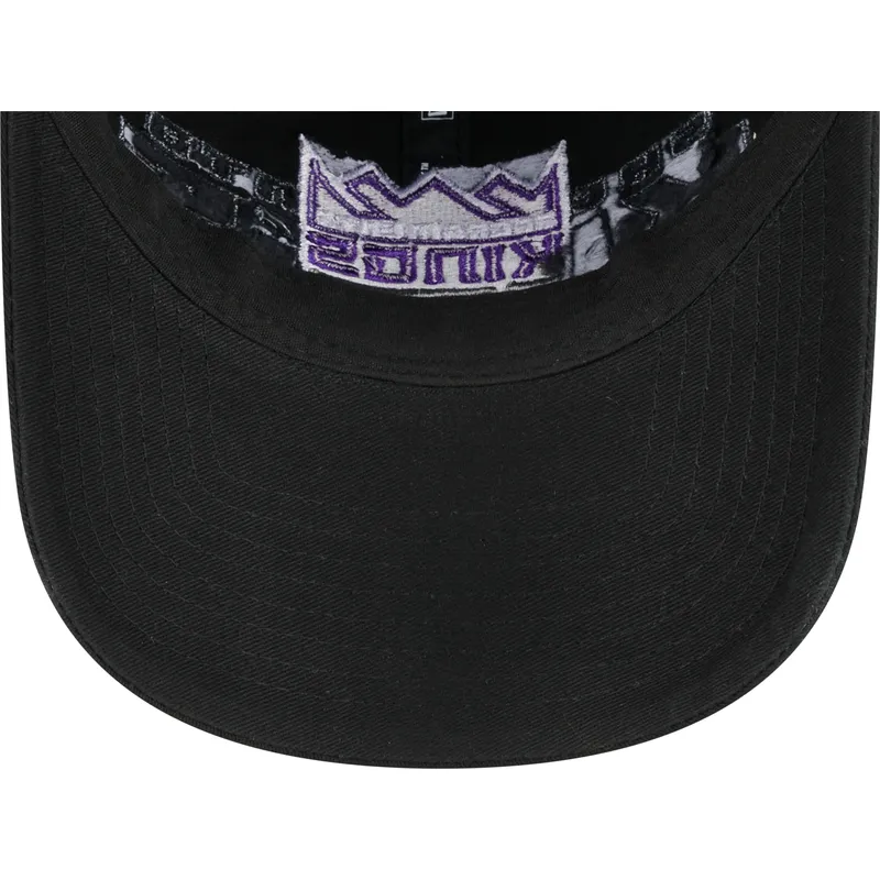 cepur-izliekta-melns-regulejams-9twenty-draft-edition-2023-no-sacramento-kings-nba-no-new-era