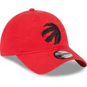 gorra-curva-roja-ajustable-9twenty-draft-edition-2023-de-toronto-raptors-nba-de-new-era