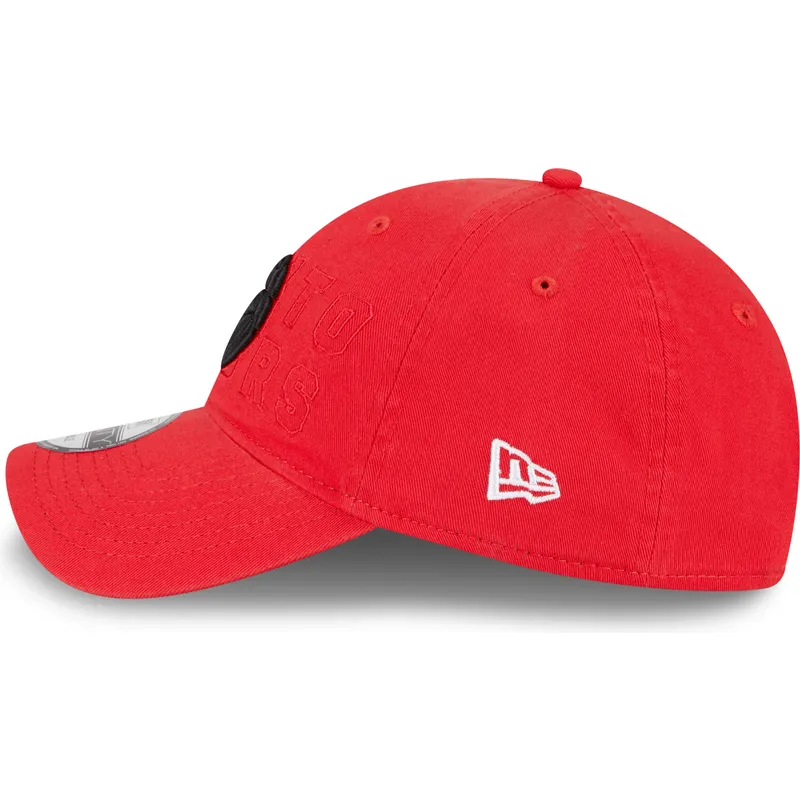 cap-izliekta-red-adjustable-strap-9twenty-draft-edition-2023-no-toronto-raptors-nba-no-new-era