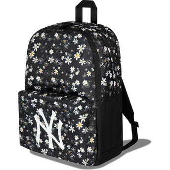 Mochila negra Multi Stadium Floral de New York Yankees MLB de New Era