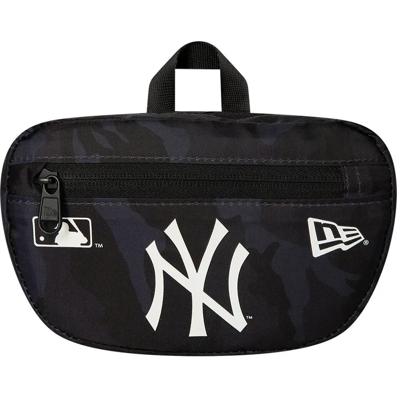 schwarze-gurteltasche-mit-micro-all-over-print-der-new-york-yankees-mlb-von-new-era