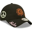 cepur-izliekta-melns-regulejams-9twenty-washed-graphic-no-new-era