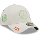 new-era-9twenty-washed-graphic-verstellbare-weisse-gebogene-kappe