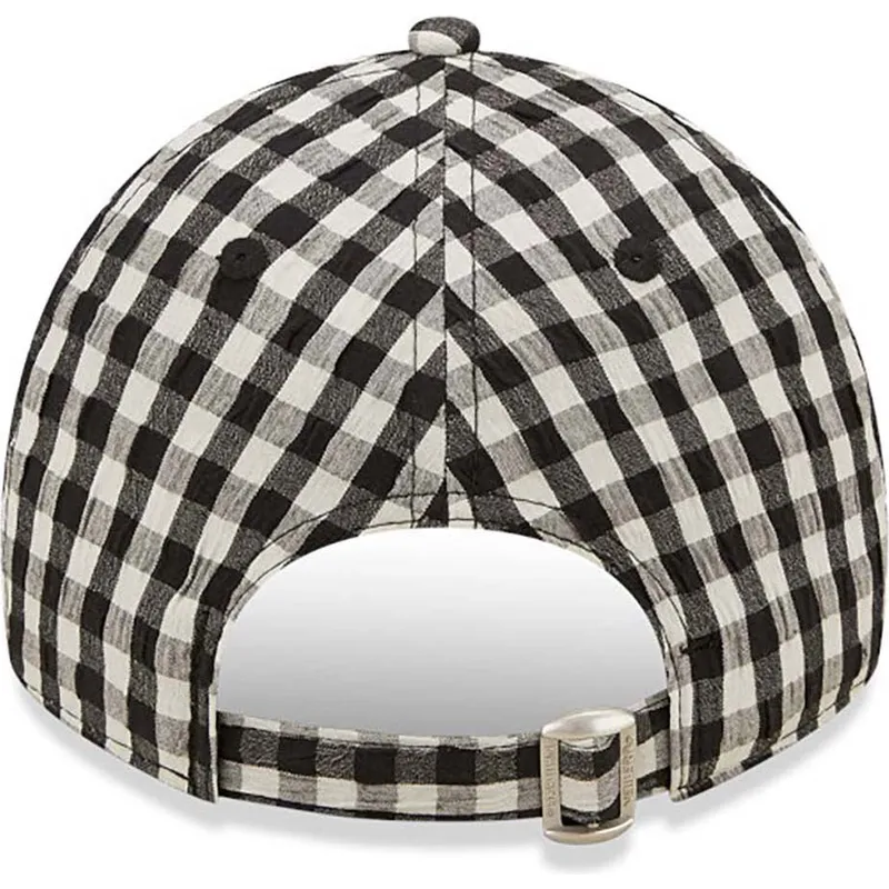 cap-izliekta-black-adjustable-strap-9twenty-gingham-no-new-york-yankees-mlb-no-new-era