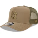 cepur-izliekta-truckeris-zals-snapback-a-frame-tech-ripstop-no-new-york-yankees-mlb-no-new-era