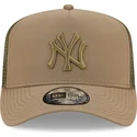 cepur-izliekta-truckeris-zals-snapback-a-frame-tech-ripstop-no-new-york-yankees-mlb-no-new-era