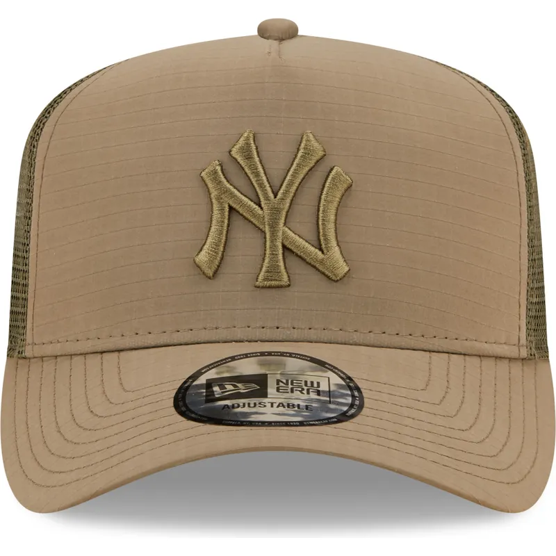 cepur-izliekta-truckeris-zals-snapback-a-frame-tech-ripstop-no-new-york-yankees-mlb-no-new-era