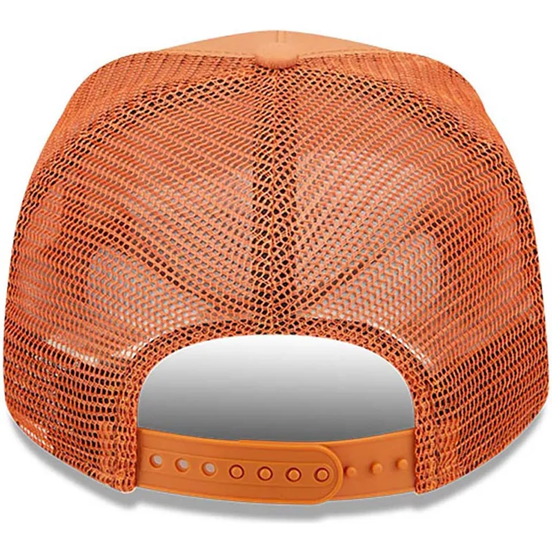 cepur-izliekta-truckeris-bruns-snapback-a-frame-tech-ripstop-no-new-york-yankees-mlb-no-new-era
