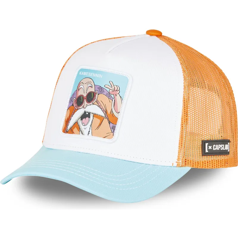 cepur-izliekta-truckeris-daudzkrasains-snapback-db3-kam2-master-roshi-dragon-ball-no-capslab