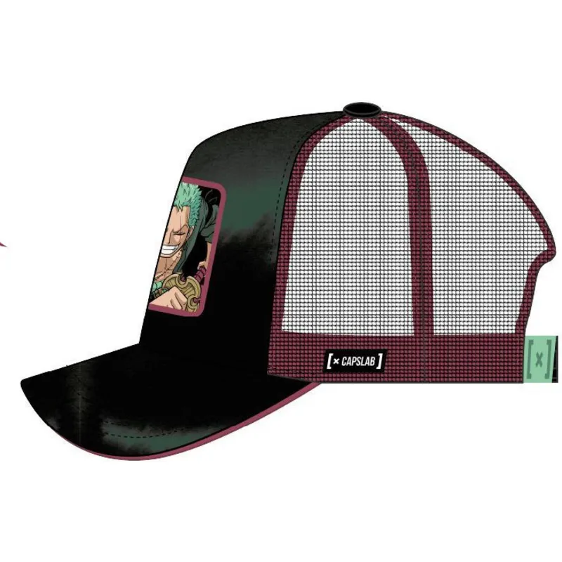 cepur-izliekta-truckeris-zals-snapback-zor5-roronoa-zoro-one-piece-no-capslab