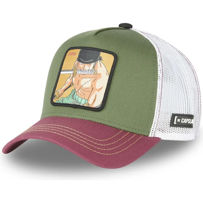 cepur-izliekta-truckeris-zals-snapback-zor4-roronoa-zoro-one-piece-no-capslab