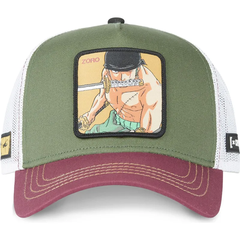 cepur-izliekta-truckeris-zals-snapback-zor4-roronoa-zoro-one-piece-no-capslab