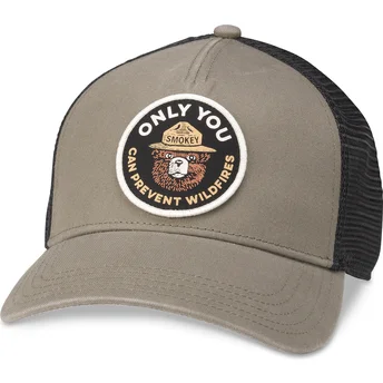 Cap izliekta brown snapback no American Needle