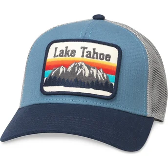 Gorra trucker azul snapback Lake Tahoe Valin de American...