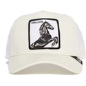 cepur-izliekta-truckeris-balts-snapback-stallion-the-farm-no-goorin-bros