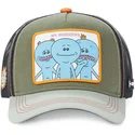 cepur-izliekta-truckeris-zals-snapback-mrm1-mr-meeseeks-riks-un-mortijs-no-capslab