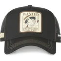 schwarze-trucker-kappe-monkey-d-luffy-wanted-dead-or-alive-wan1-one-piece-von-capslab