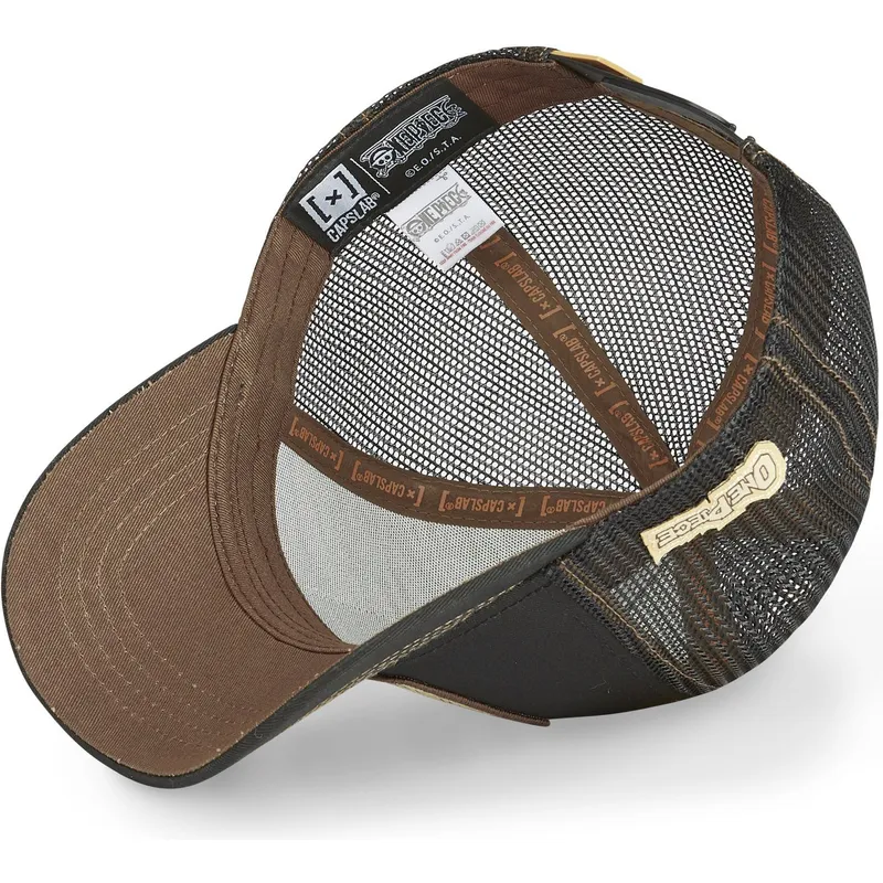 schwarze-trucker-cap-monkey-d-luffy-wanted-dead-or-alive-wan1-one-piece-von-capslab