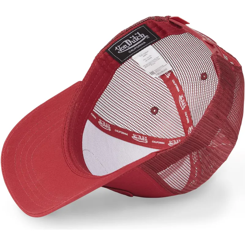 cepur-izliekta-truckeris-sarkans-snapback-lof-a3-no-von-dutch