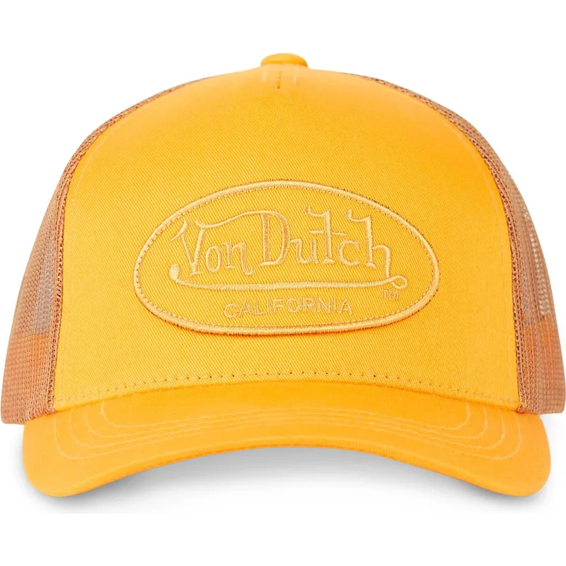 cepur-izliekta-truckeris-dzeltens-snapback-lof-a4-no-von-dutch