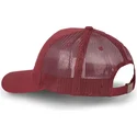 dunkelrote-verstellbare-trucker-kappe-lof-b1-von-von-dutch