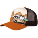 cepur-izliekta-truckeris-bruns-snapback-hft-no-coastal