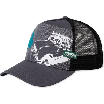 Gorra trucker gris New “B” HFT de Coastal