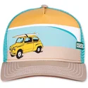 casquette-trucker-beige-orange-et-bleue-surfy-car-hft-coastal