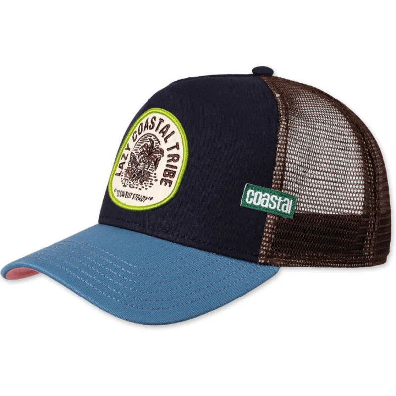 cepur-izliekta-truckeris-tumsi-zils-snapback-lazy-coastal-tribe-hft-no-coastal