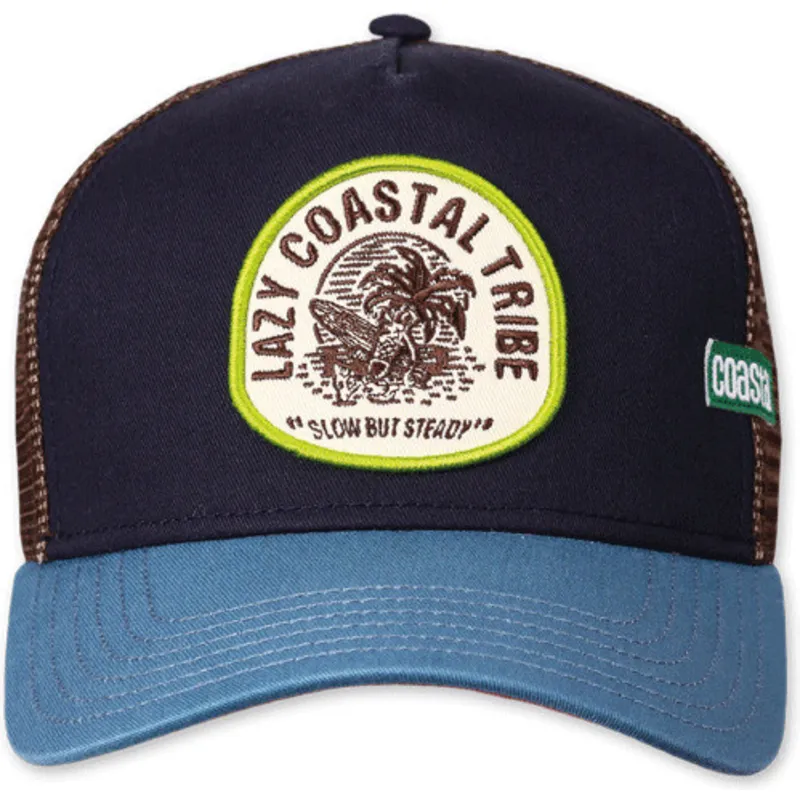casquette-trucker-bleue-marine-lazy-coastal-tribe-hft-coastal