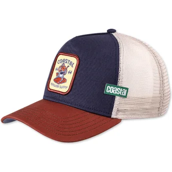 Cepur izliekta truckeris daudzkrāsains snapback Headwear Supply HFT no Coastal