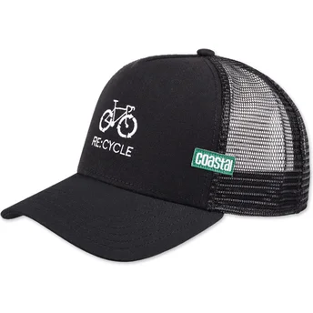 cepur-izliekta-truckeris-melns-snapback-re-cycle-hft-no-coastal