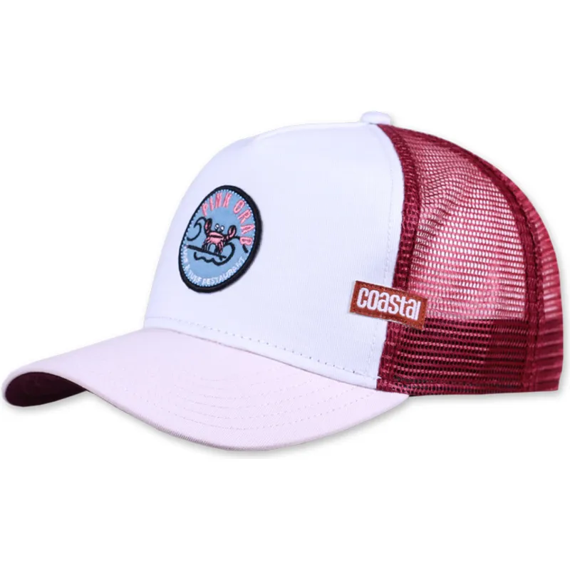 cepur-izliekta-truckeris-daudzkrasains-snapback-pink-crab-hft-no-coastal
