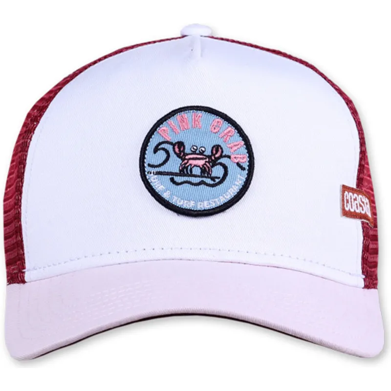 cepur-izliekta-truckeris-daudzkrasains-snapback-pink-crab-hft-no-coastal