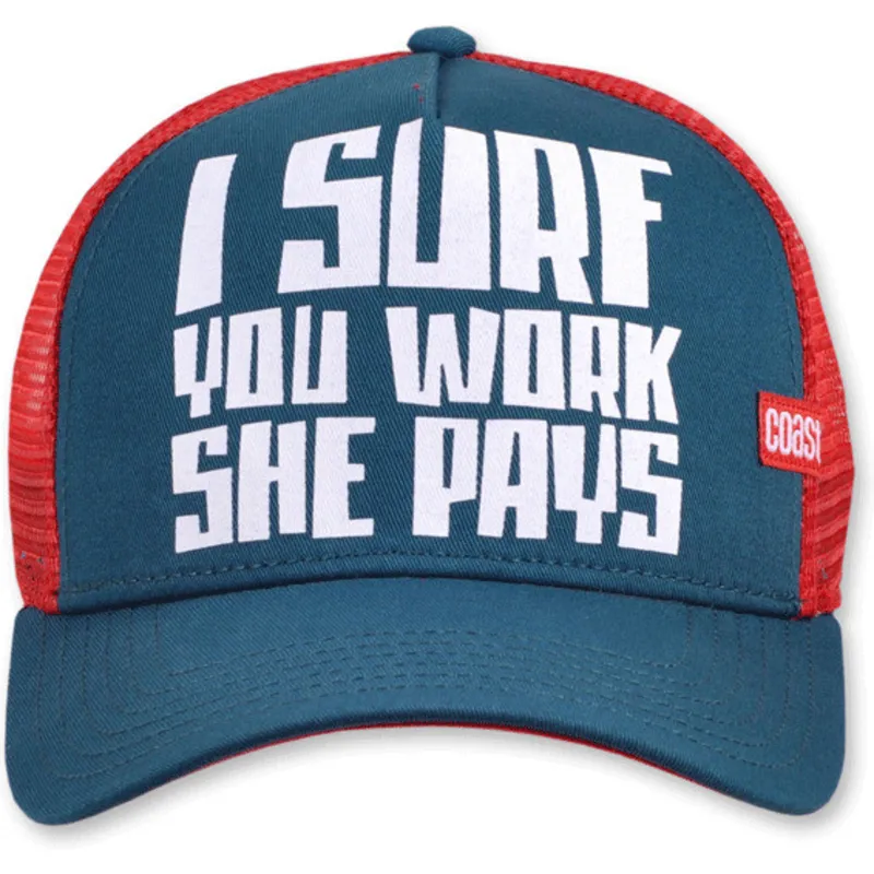 czapka-trucker-niebiesko-czerwona-i-surf-you-work-she-pays-hft-od-coastal
