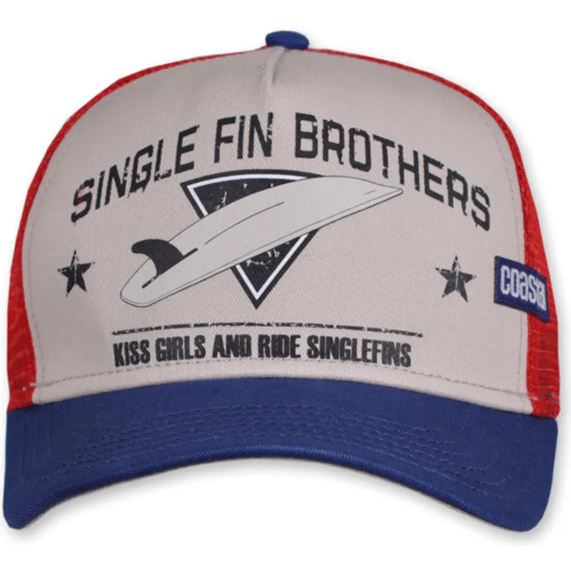 cepur-izliekta-truckeris-daudzkrasains-snapback-single-fin-brothers-hft-no-coastal