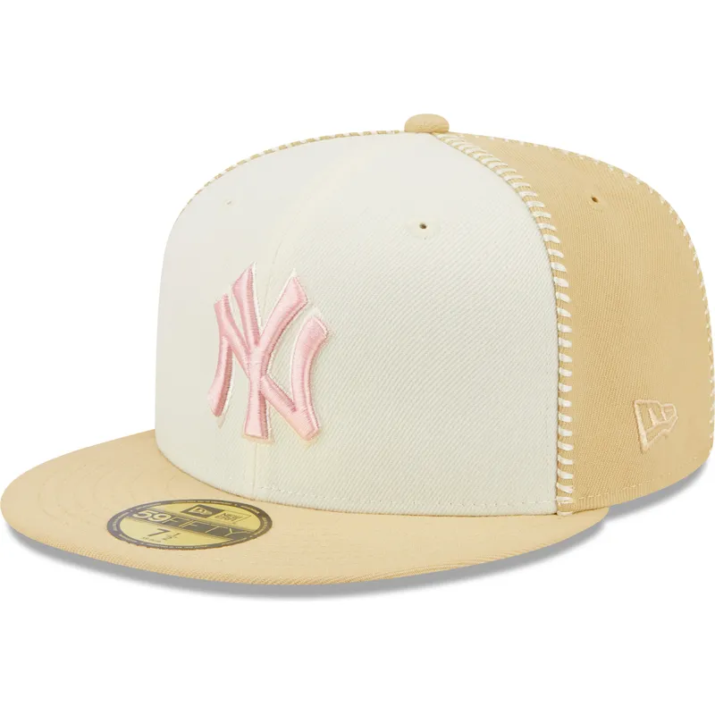 cepur-plakana-bess-pieguloss-rosa-59fifty-seam-stitch-no-new-york-yankees-mlb-no-new-era