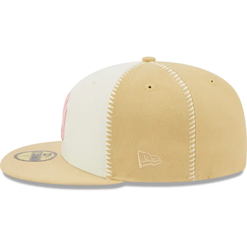 cepur-plakana-bess-pieguloss-rosa-59fifty-seam-stitch-no-new-york-yankees-mlb-no-new-era